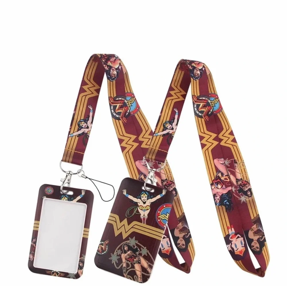 Hero Themed Lanyard Holder Id Card Pass Lanyard Gift
